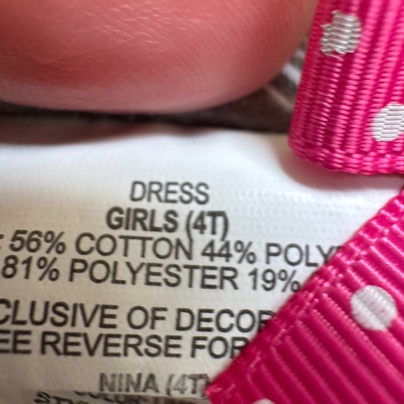 Emily Rose 4T Girls Green and Pink Seersucker Striped Strapless Monkey Dress - Picture 6 of 7